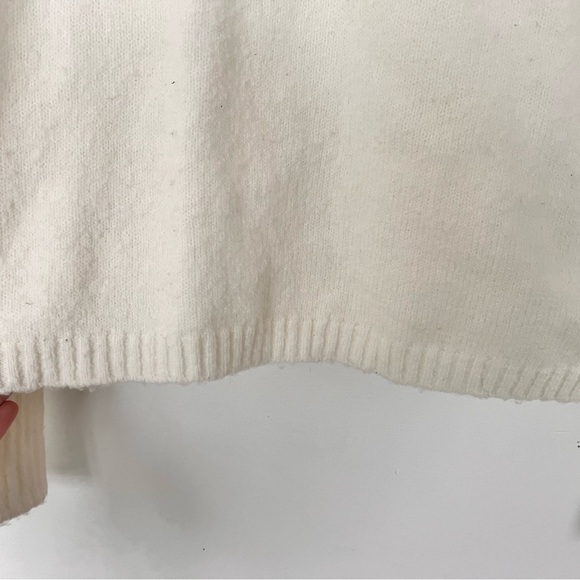 Colorful Sequin Embellished White Sweater by designer Airoldi - Picture 5 of 14